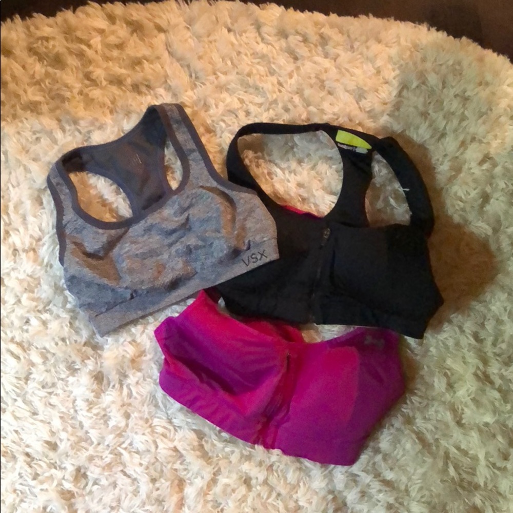 Under Armour Victoria Secret Sports Bra LOT